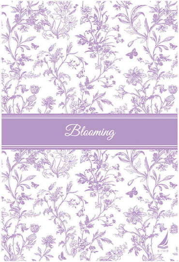 Aigaio Spiral-Schulheft Blooming 1 Schulfachheft