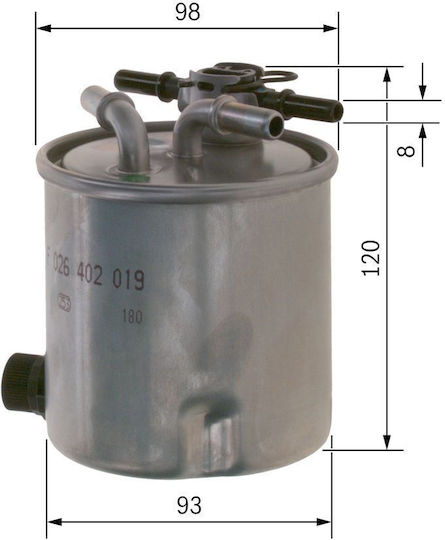 Bosch Fuel Filter F 026 402 019