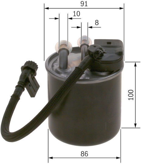 Bosch Fuel Filter F 026 402 840