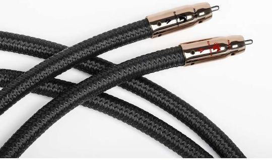 Audioquest Cablu RCA de sex masculin - RCA de sex masculin 0.6m