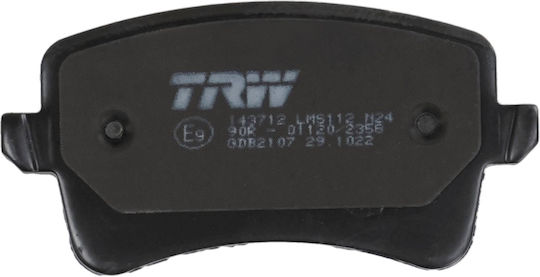 Trw Gdb2107 Brake Pad Set Disc Brake