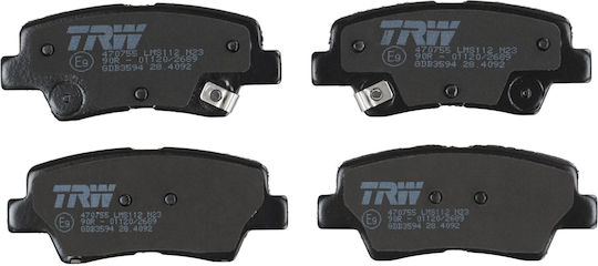 Trw Gdb3594 Brake Pad Set Disc Brake