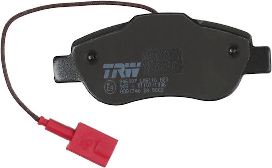 Trw Brake Pad Set Disc Brake Gdb1746