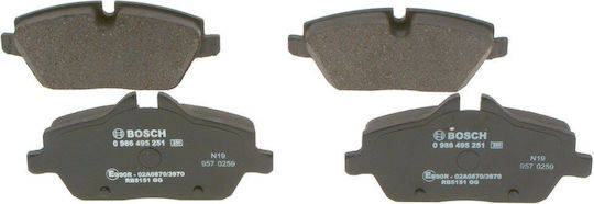 Set Plăcuțe de Frână Bosch Disc Frână 0 986 495 251