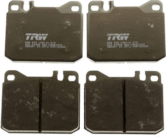 Trw Gdb242 Brake Pad Set Disc Brake