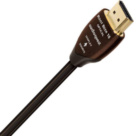 Audioquest Cable HDMI male - HDMI male 20m Μαύρο