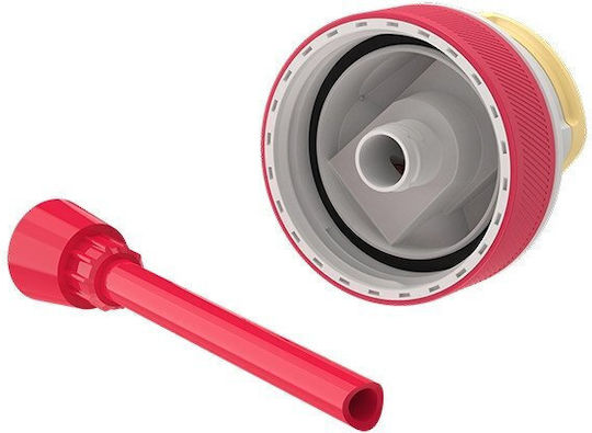 Kambukka Sticlă Pentru Copii din Plastic Cu Pai Antivărsare Galben 400ml