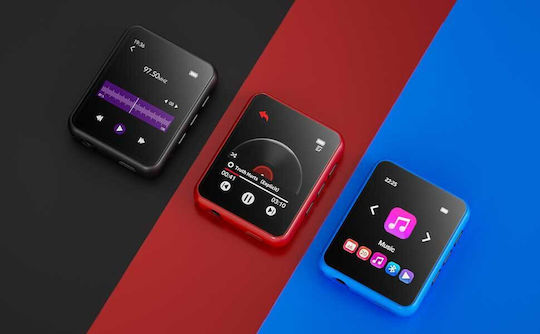 Joliker MP3 Player (32GB) with IPS Touch Screen 1.8" Red 764832274364