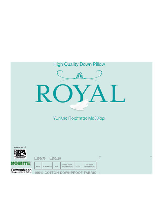 Vesta Home Royal Kopfkissen Gefiedert 50x70cm
