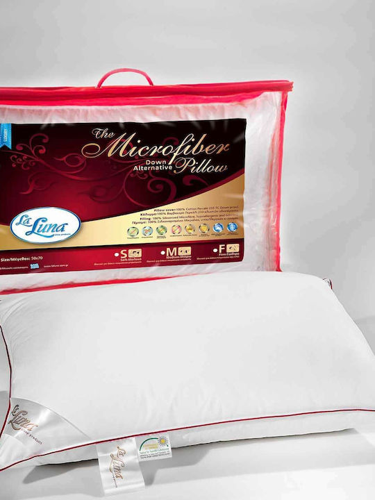 La Luna Microdown Alternative Silicone Bed Pillow 50x70cm
