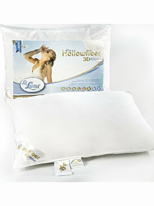 La Luna 3D Възглавница За Спане Кухи Влакна 50x70см