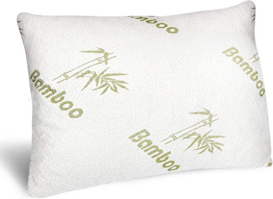 Fiber Bamboo Μαξιλάρι Ύπνου Polyester 45x65cm