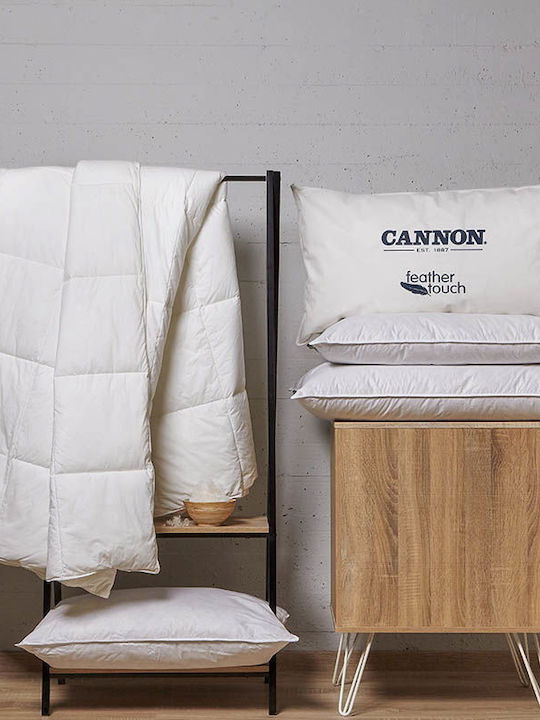 Cannon Feather Touch Възглавница За Спане Перната 51x91см
