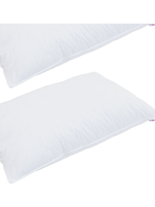 vidaXL Bamboo Μαξιλάρι Ύπνου Βαμβάκι 40x80cm 2τμχ