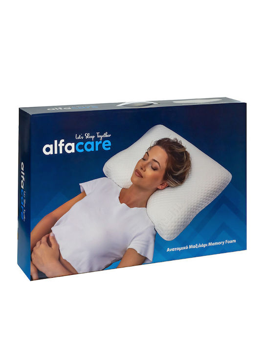 Alfa Care Comfort Bed Pillow Memory Foam Anatomic 30x60x10cm