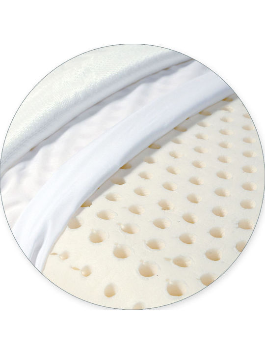 Nef-Nef Homeware Bamboo Μαξιλάρι Ύπνου Latex 45x65x15cm