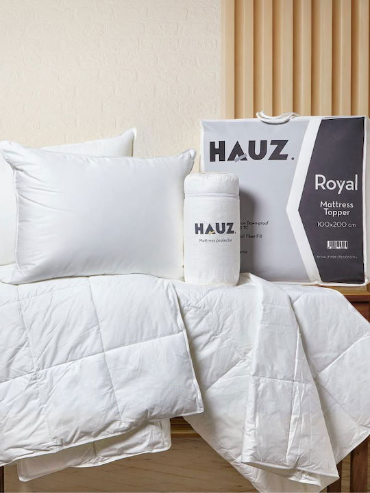 Hauz Μαξιλάρι Ύπνου Microfiber Ανατομικό 51x76cm