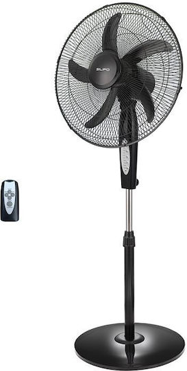 Silifo Ανεμιστήρας Ορθοστάτης 90W Διαμέτρου 45cm Λευκός