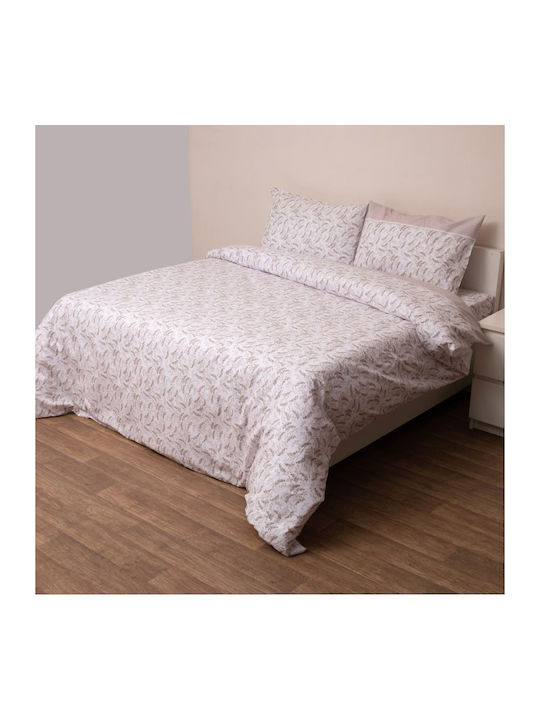 Anna Riska Premium Σετ Σεντόνια Μονά 160x270εκ. Beige (3τμχ)