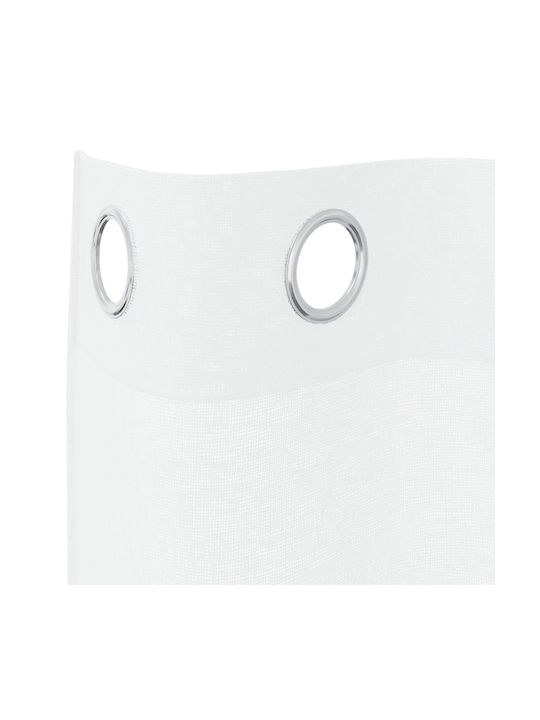 vidaXL vidaXL Vorhänge mit Grommets Weiß 140x260cm