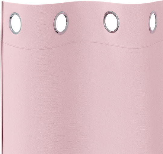 vidaXL vidaXL Vorhänge Fenster mit Grommets Rosa 140x175cm