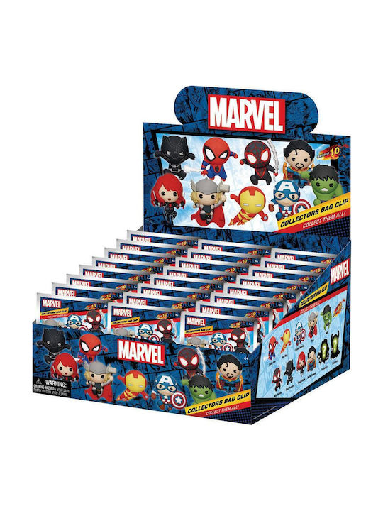 Marvel Classic 3D 3D Schaumstoff Beutel Clip Display 24 Stück