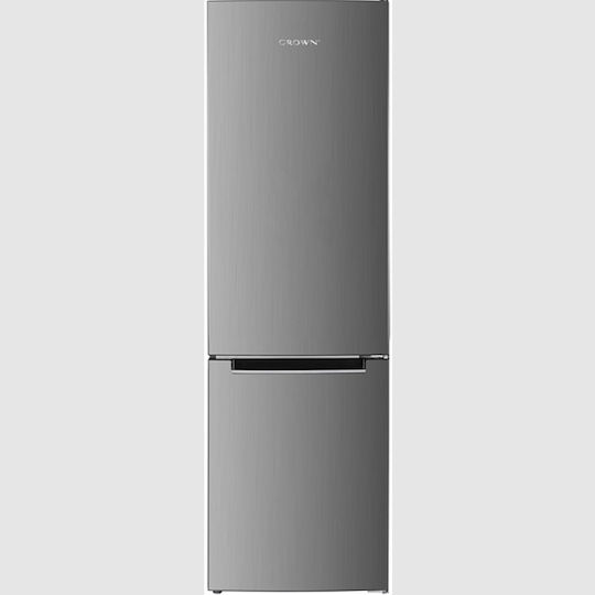 Crown Fridge-Freezer 262lt H177xW55xD58cm Inox CBR271EIX