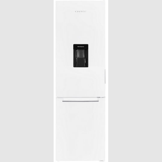 Crown Fridge-Freezer 260lt H177xW55xD58cm White CBR271EWD
