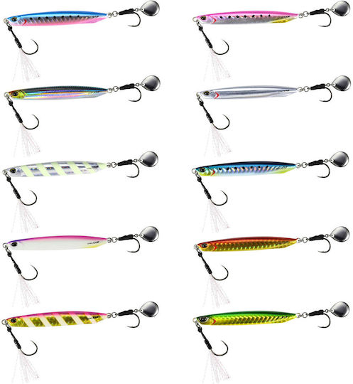 Speed Slider Duo Drag Metal Ss Blade 8.8cm 42gr Sardine Glow Belly