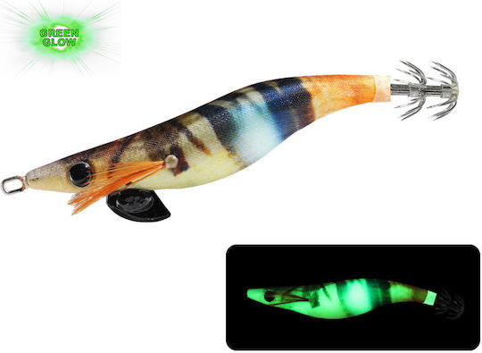 Oceanic Egido Real Jerk 3.5s Squid Jigs Fluorescent Red Mullet