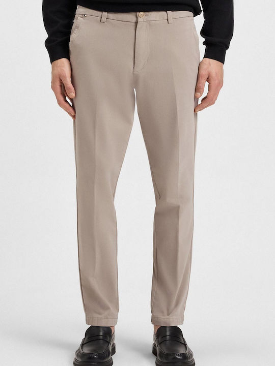Herrenhose Elastisch Slim Fit Beige