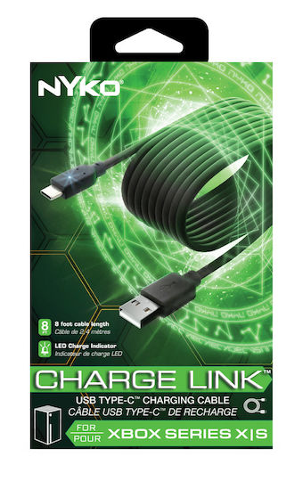 Nyko Charge Link Usb/usb-c Playstation 5 Xbox Series X S 2.5 Meter Xbox Series X