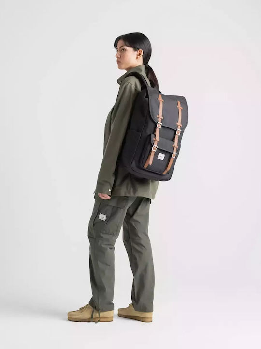Herschel Little America 30lt Negru