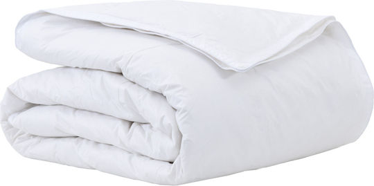 vidaXL Duvet Single Down 155x200cm White