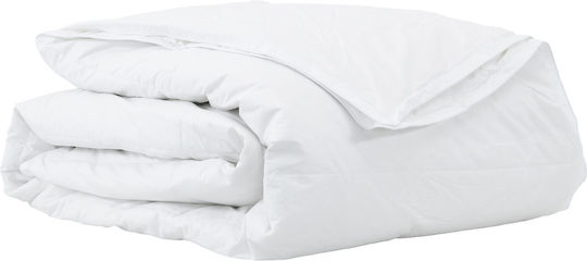 vidaXL Duvet Double Down 200x220cm White