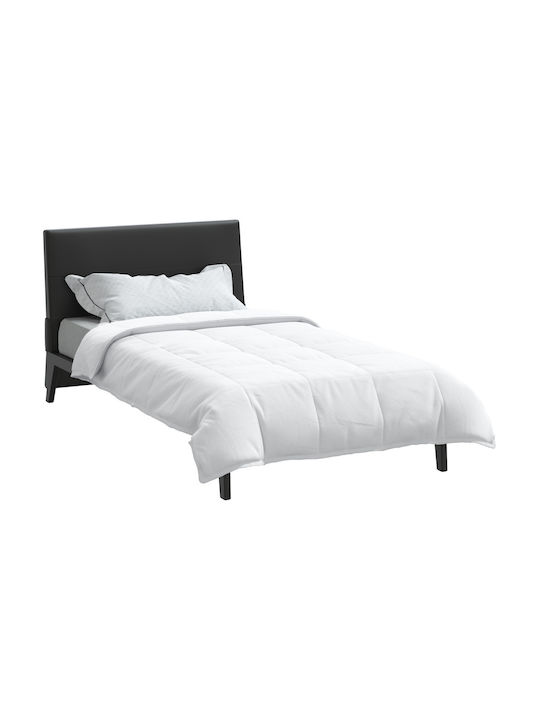 vidaXL Duvet Single Down 155x220cm White