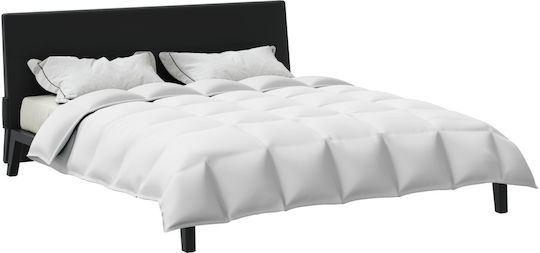 vidaXL Duvet Double Down 200x220cm White
