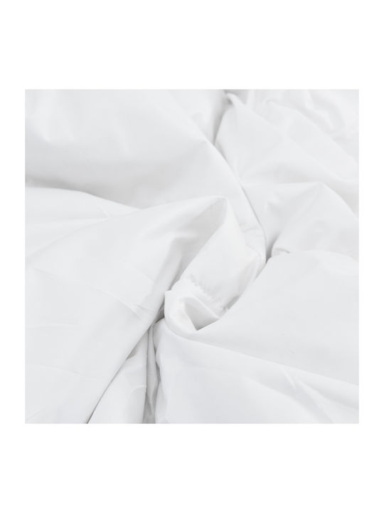 vidaXL Bettdecke Großes Doppelbett mit Microfiber-Füllung 220x240cm White