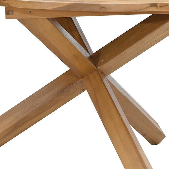 Masă Exterior Din Teak Teak 109x109x74cm