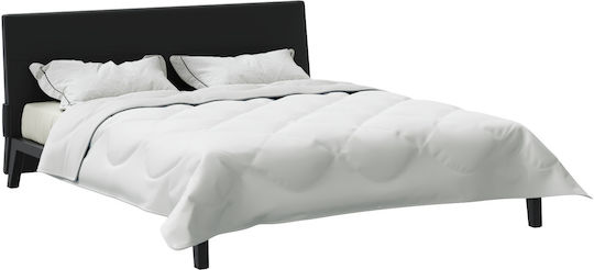 vidaXL Одеяло King Size 260x220см Бяло