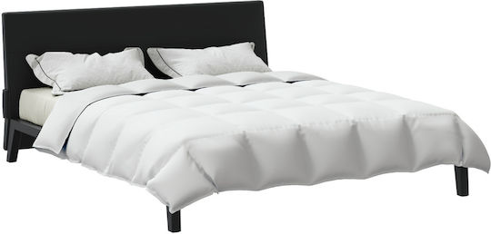 vidaXL Κουβέρτα King Size 260x220εκ. Λευκό