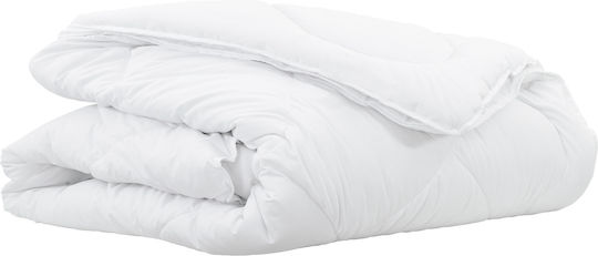 vidaXL Einzelliege Decke 155x220cm Weiß