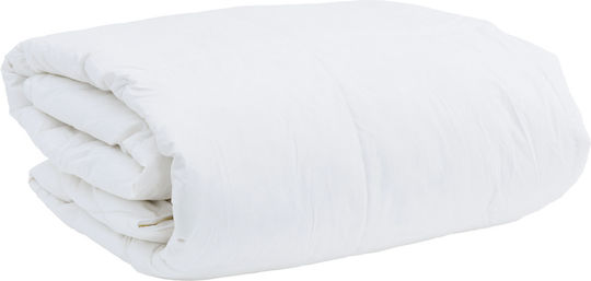 vidaXL Κουβέρτα King Size 260x220εκ. Λευκό