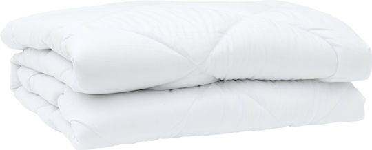 vidaXL Double Blanket 200x220cm White
