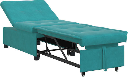 Relax 191x67x82cm Τιρκουάζ