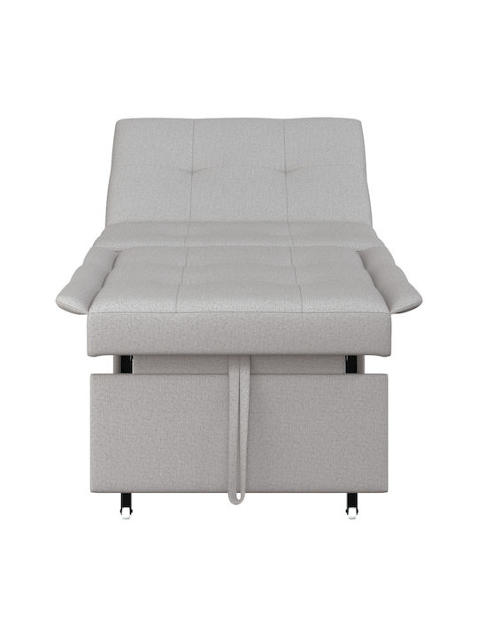 Schlafsessel Light Grey 191x67x82cm