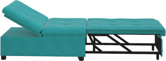 Relaxsessel Samt Turquoise 191x67x82cm
