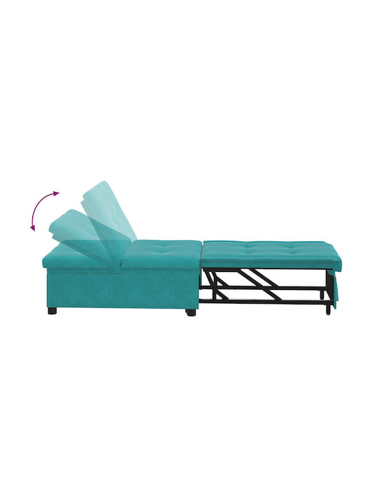 Relax Armchair Turquoise 191x67x82cm