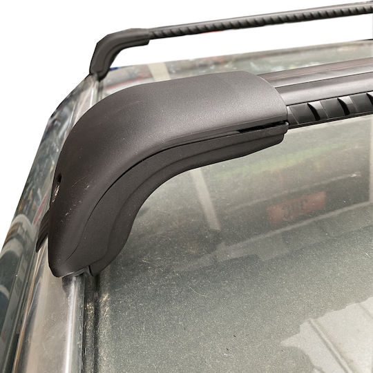 Nordrive Kit Car Roof Bars Legs Nordrive Silenzio CX Black Aluminum VW Tiguan 2023+ 2 Pieces Mv.vwtiguan.17