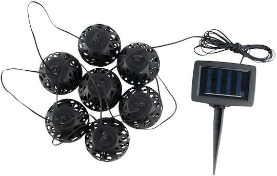 Modee Lighting Hanging Solar Light Garland with Warm White Light 1800K IP44